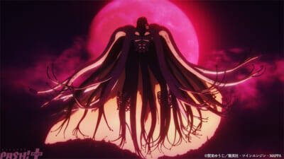 アニメ『地獄楽』鬼尸解して一体化した菊花と桃花に対し、弔兵衛たちは力を合わせて戦う！ 第二十一話(第二期八話)「菊と桃」のあらすじ＆先行カット