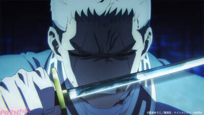 アニメ『地獄楽』鬼尸解して一体化した菊花と桃花に対し、弔兵衛たちは力を合わせて戦う！ 第二十一話(第二期八話)「菊と桃」のあらすじ＆先行カット