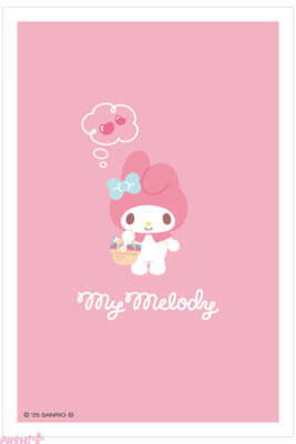 【サンリオ】マイメロディのかわいいデザイン3種がラインナップ！ 「サンリオキャラクター コンテンツプリント」第7弾が販売中