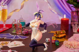 バニースタイルで極上バスト＆ボディラインを大胆アピール！ プライズ商品『One-Seventh Caratフィギュア アルベド バニーホワイトVer.』が4月より順次展開