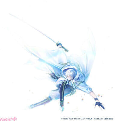 【刀ブレ】鶴丸国永が銀盤という新たな舞台で至高の一瞬を刻む…！ 『刀剣乱舞 – ICE BLADE -』描き下ろしキャラビジュアル「鶴丸国永 イメージオンアイスver.」解禁