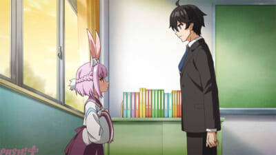 アニメ『人外教室の人間嫌い教師』右左美はヒトマに恩人へ会いに行く手助けを求めるが…？ 第4話「人間嫌いと天使のほうき星」あらすじ＆先行カット