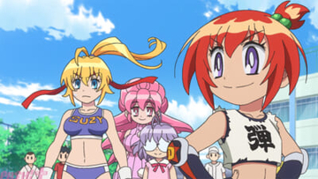 アニメ『炎の闘球女 ドッジ弾子』“炎の闘球児”一撃弾平。その娘・弾子が新たな伝説を築く…！ 第1話「炎の闘球女！一撃弾子！」あらすじ＆先行カット