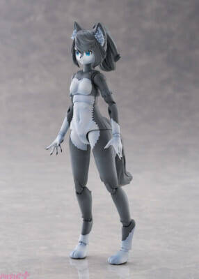 ケモノ美少女を自分好みにカスタマイズ…!? 『けもプラ』シリーズ第3弾「ハイイロオオカミ」が登場