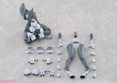 ケモノ美少女を自分好みにカスタマイズ…!? 『けもプラ』シリーズ第3弾「ハイイロオオカミ」が登場