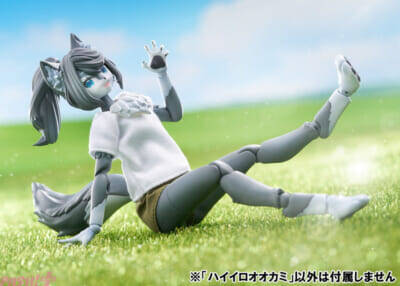 ケモノ美少女を自分好みにカスタマイズ…!? 『けもプラ』シリーズ第3弾「ハイイロオオカミ」が登場