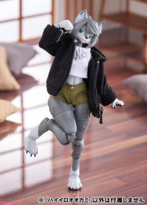 ケモノ美少女を自分好みにカスタマイズ…!? 『けもプラ』シリーズ第3弾「ハイイロオオカミ」が登場