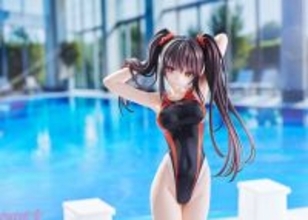 キワドイ角度の競泳水着に悶絶！ 『スイムスーツシルエット デート・ア・ライブ 時崎狂三 競泳水着Ver.』の受注が受付中