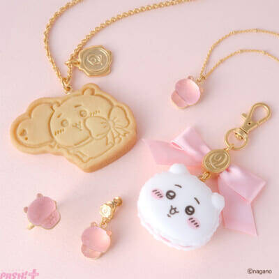 ちいかわ、ハチワレ、うさぎ、モモンガがかわいいスイーツなアクセサリーに！ Q-pot.から「ちいかわ」Collectionが登場