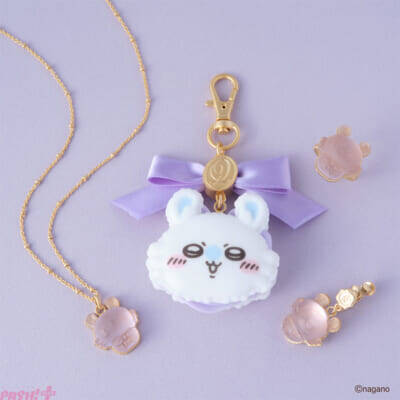 ちいかわ、ハチワレ、うさぎ、モモンガがかわいいスイーツなアクセサリーに！ Q-pot.から「ちいかわ」Collectionが登場