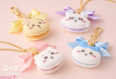 ちいかわ、ハチワレ、うさぎ、モモンガがかわいいスイーツなアクセサリーに！ Q-pot.から「ちいかわ」Collectionが登場