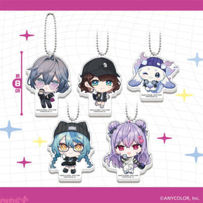 【にじさんじ】あやかきメンバーがオシャレなストリートファッションに！ 限定景品や「あやかき焼き」も登場の「いずれ菖蒲か杜若」×GiGOキャンペーンが開催