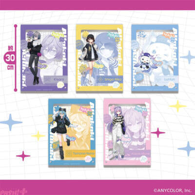 【にじさんじ】あやかきメンバーがオシャレなストリートファッションに！ 限定景品や「あやかき焼き」も登場の「いずれ菖蒲か杜若」×GiGOキャンペーンが開催