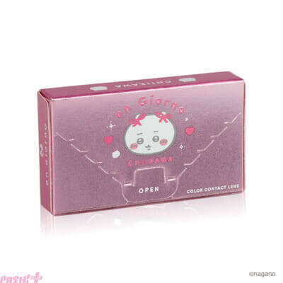 瞳の中にカワイイちいかわたちとキュートなリボンが！ カラコン「en Giorno(アンジョルノ)」より『ちいかわ』デザイン第二弾が発売決定