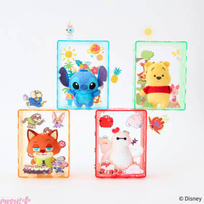 【ディズニー】アクスタのディスプレイ性とぬいぐるみのふわふわ手触りが融合！ 推し活の新アイテム「アクぬい」にプー、ニック、ベイマックス、スティッチが登場