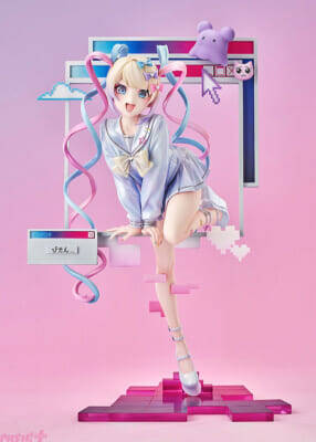 【ニディガ】超てんちゃんがパソコン画面から飛び出す姿で降臨！ 『NEEDY GIRL OVERDOSE 超絶最かわてんしちゃん Switch Ver. 1/7スケール 完成品フィギュア』が案内中