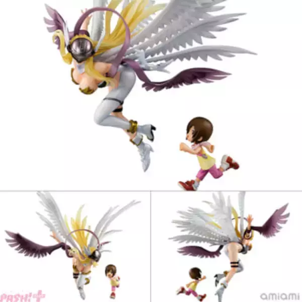 レオタード風衣装の清楚で悩ましい姿を再現！ 『G.E.M.デジモンアドベンチャー』シリーズよりエンジェウーモン＆八神ヒカリのフィギュアが再登場