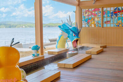 石川県・和倉温泉にポケモンの新スポット誕生！ 「湯っ足りパーク」内の足湯施設が「わくらポケモン足湯」にリニューアルして開業