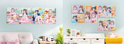 【にごリリ】ネグリジェ姿のリリサたちにドキドキ…！ 限定描き下ろしグッズが当たる【タイトーくじ TVアニメ「2.5次元の誘惑」 甘いお菓子の誘惑】が発売