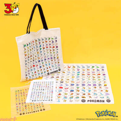 『ポケモン』30周年記念グッズが「3COINS」より登場！ ショッピングバッグやミニタオルなど普段使いにも大活躍のアイテムがラインナップ