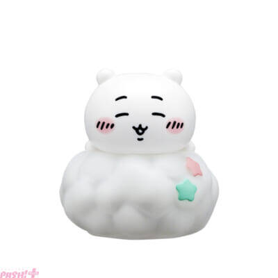 【ちいかわ】雲の上で寝そべるちいかわ、ハチワレ、うさぎに癒される…！ 『ちいかわ 雲の上でおやすみライト』がカプセルトイで登場