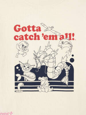 『ポケモン』夏の海をテーマにしたマリンルックがカワイイ！ ピカチュウやゲンガー、シャリタツが登場するコレクションがジーユー店舗やオンラインストアで発売決定