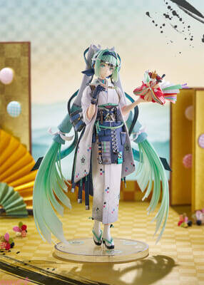 初音ミクが淡く美しい着物姿に！ イラストコンテスト大賞作品のフィギュア化となる『初音ミク スマイル×フューチャーVer.』が予約受付中