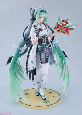 初音ミクが淡く美しい着物姿に！ イラストコンテスト大賞作品のフィギュア化となる『初音ミク スマイル×フューチャーVer.』が予約受付中