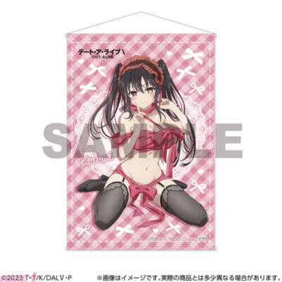 アニメ『デート・ア・ライブV』時崎狂三のドキドキなバースデーイラストを使用！ 「BIGアクリルスタンド」「もふもふブランケット」「B2タペストリー」が発売決定
