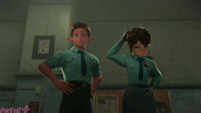 【ミルサブ】映画『銀河特急 ミルキー☆サブウェイ 各駅停車劇場行き』暴走列車に慌てふためき中!? 警察チームの運命や如何に！ 新作パートの場面写真3点が解禁