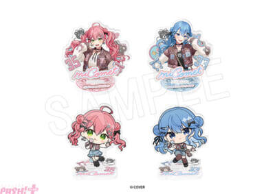 【ホロライブ】さくらみこ＆星街すいせいの「miComet」がJOYSOUNDとコラボ！ おそろいのスタジャンコーデやラフにジャージを着こなす放課後コーデの新グッズが登場
