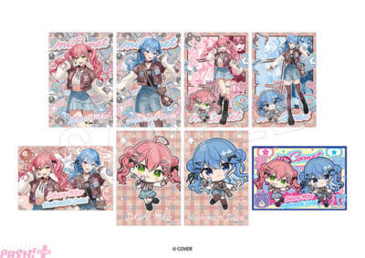 【ホロライブ】さくらみこ＆星街すいせいの「miComet」がJOYSOUNDとコラボ！ おそろいのスタジャンコーデやラフにジャージを着こなす放課後コーデの新グッズが登場