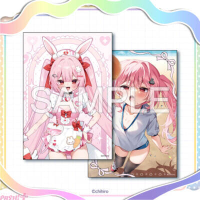 バニーナース衣装のセクシーな女の子たちにドキドキ…！ 大人気イラストレーター・chihiro先生『いや、そうはならんやろ』の新規描き下ろしグッズオンラインくじ販売中