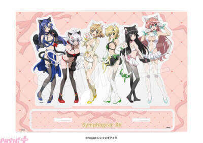 猫モチーフのバトルスーツがセクシーすぎる…！ アニメ『戦姫絶唱シンフォギアXV』描き下ろし新作グッズが「コミックマーケット108」に登場