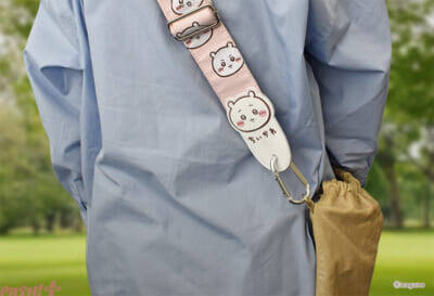 【ちいかわ】ちいかわ、ハチワレ、うさぎのおかおを全面にアピール！ バッグなどのストラップにも使える『ちいかわギターストラップ』が登場