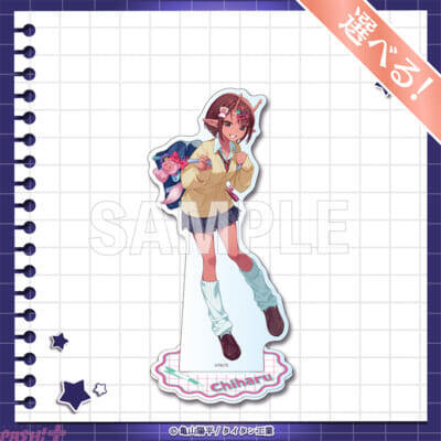 【ミルサブ】チハルやマキナたちが「学校」テーマの新規描き起こしイラストで登場！ アニメ『銀河特急 ミルキー☆サブウェイ』オンラインくじが販売