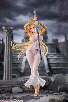 ボディラインがピッチリ浮き出るスタイルは色香がスゴい。『ブラウンダスト2』超人気キャラクター「使徒 オリビエ」がフィギュアで登場