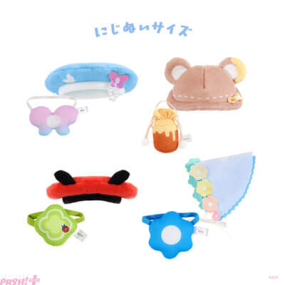 【にじさんじ】カワイイにじぱぺきぐるみやにじぱぺショルダーがラインナップ！ 「にじいろクローゼット Blooming！」グッズが登場