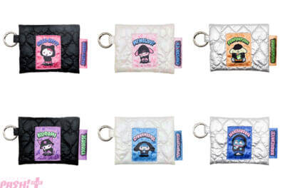 【サンリオ】ストリートファッションのキティやシナモロールがかわいい！ 『サンリオキャラクターズ つやつやキルトポーチ』が「かぷえぼ」にて展開開始