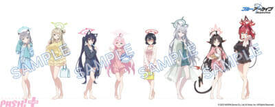 【ブルアカ】描き下ろしグッズの販売やイベントのために収録された館内アナウンスも！ 『ブルーアーカイブ』×スパワールドコラボが開催決定