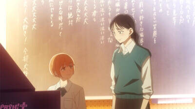 アニメ『霧尾ファンクラブ』なぜか霧尾に下の名前で呼ばれるほど仲のいい隣のクラスの皐月。藍美と波は弱みを握ってやろうと観察するが…？ 第2話「あの日見た君の涙」あらすじ＆先行カット