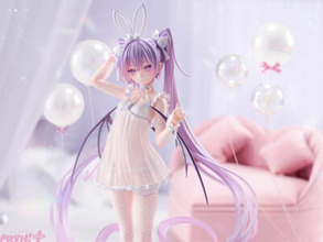 透明感のあるランジェリーから透ける珠肌が艶やか…！ 『1/7 スケールフィギュア イヴ ウサミミランジェリーVer.』が再販決定