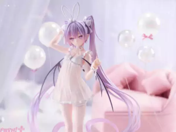 透明感のあるランジェリーから透ける珠肌が艶やか…！ 『1/7 スケールフィギュア イヴ ウサミミランジェリーVer.』が再販決定