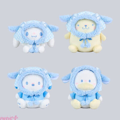 【サンリオ】ホワイトデーにぴったり！ ヒツジになりきった姿がとってもキュートなポムポムプリンやシナモロールたちのプライズが登場