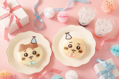 【ちいかわ】「ちいかわベーカリー」にちいかわとハチワレのお誕生日を記念したかわいいなパンが登場！
