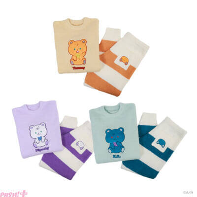 【にじさんじ】グッズにちなんだ3SKMの新衣装お披露目配信も決定！ 北見遊征、魁星、榊ネスをイメージしたテディベアから生まれたマスコット「3KUMA」の『ちるたいむ～さんくまのじかん～』グッズが登場