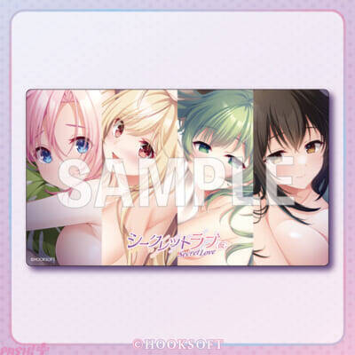 艶美でセクシーなヒロインたちにドキドキ…！ 『シークレットラブ(仮)』オンラインくじが販売開始