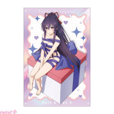 【デアラ】「プレゼント私!?」がテーマのイラストに悶絶！ アニメ『デート・ア・ライブ』夜刀神十香、時崎狂三、鳶一折紙の描き下ろしグッズが当たるくじが発売