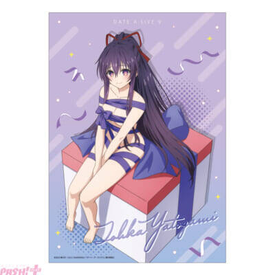 【デアラ】「プレゼント私!?」がテーマのイラストに悶絶！ アニメ『デート・ア・ライブ』夜刀神十香、時崎狂三、鳶一折紙の描き下ろしグッズが当たるくじが発売