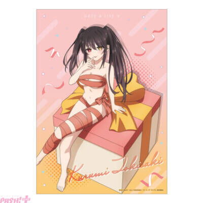 【デアラ】「プレゼント私!?」がテーマのイラストに悶絶！ アニメ『デート・ア・ライブ』夜刀神十香、時崎狂三、鳶一折紙の描き下ろしグッズが当たるくじが発売